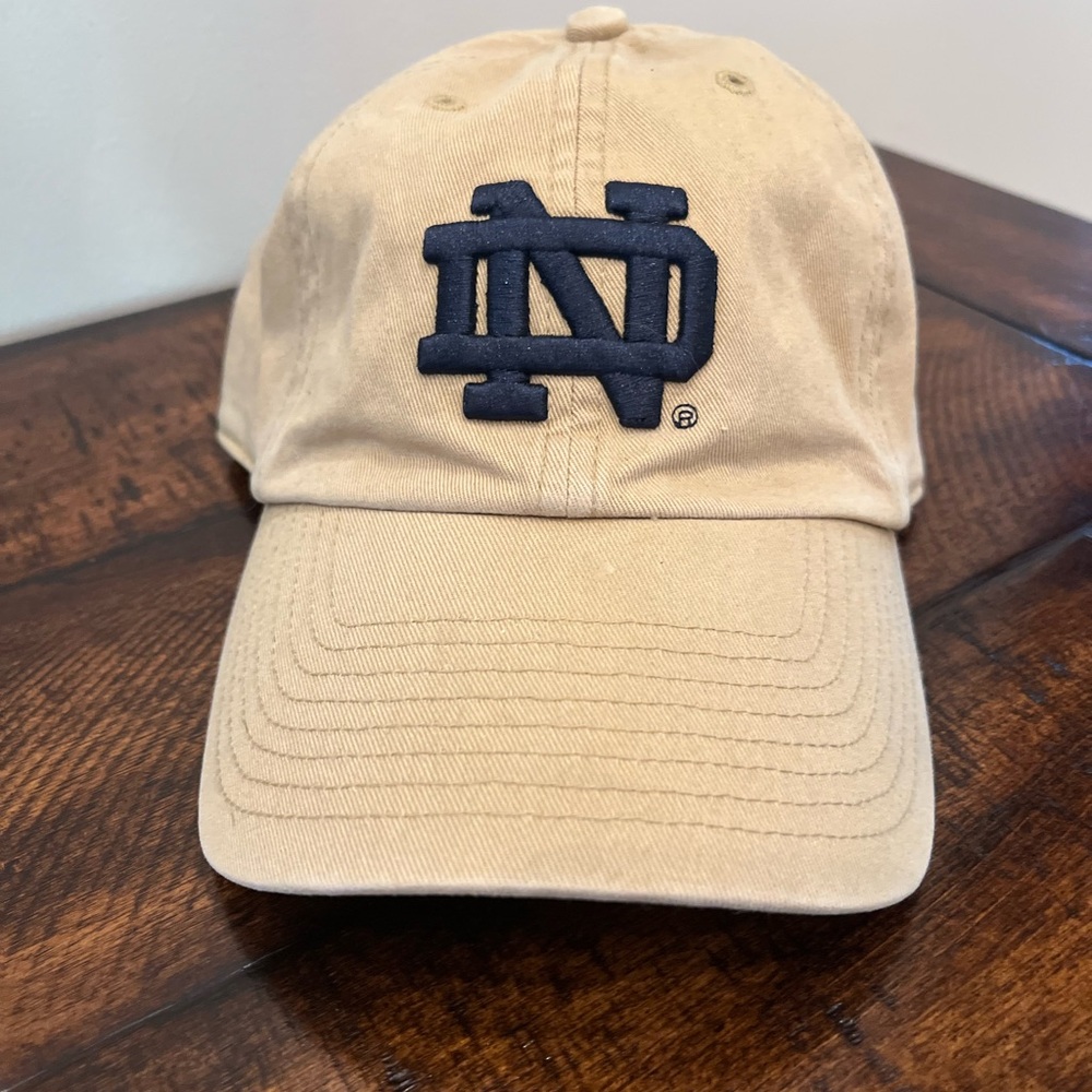 Tan Notre Dame Cap